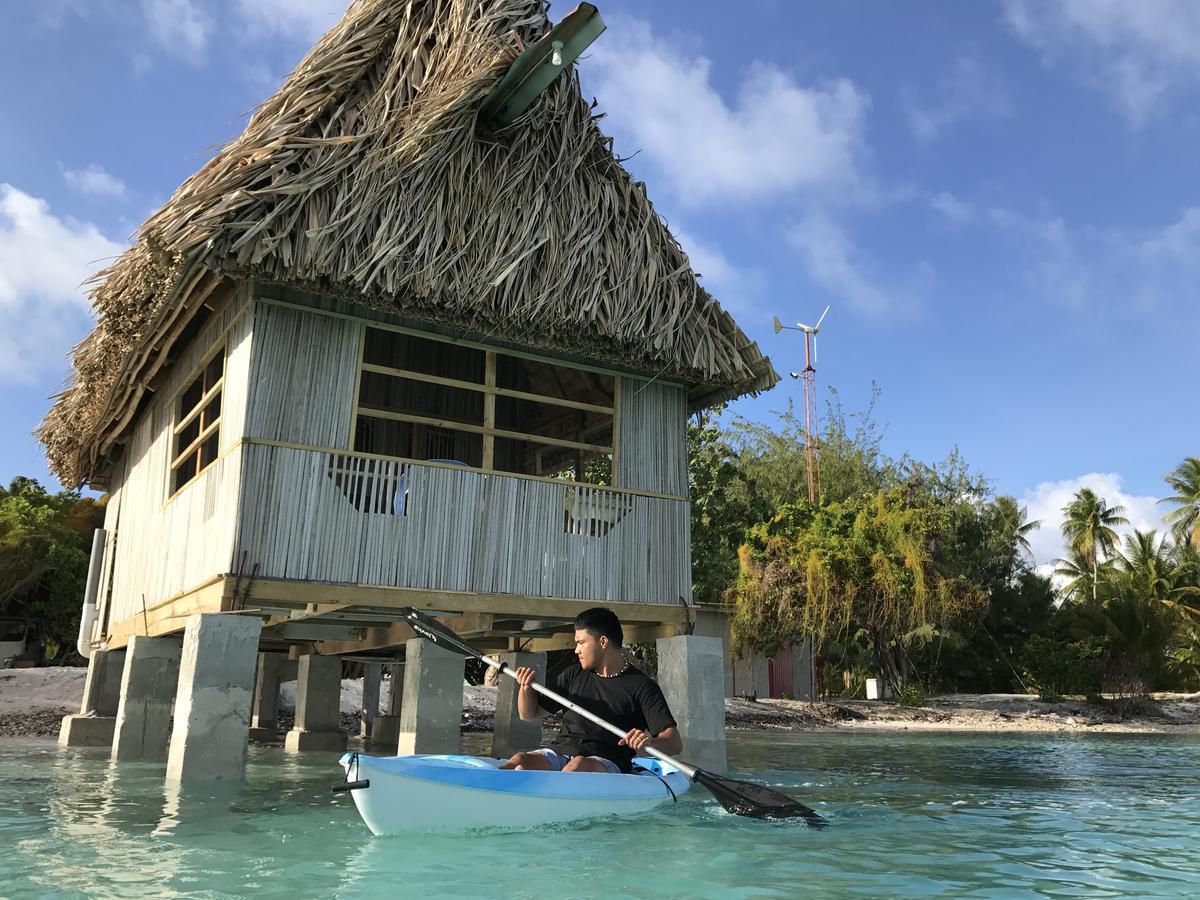 Abemama Green Eco Hotel Kiribati Kariatebike Esterno foto